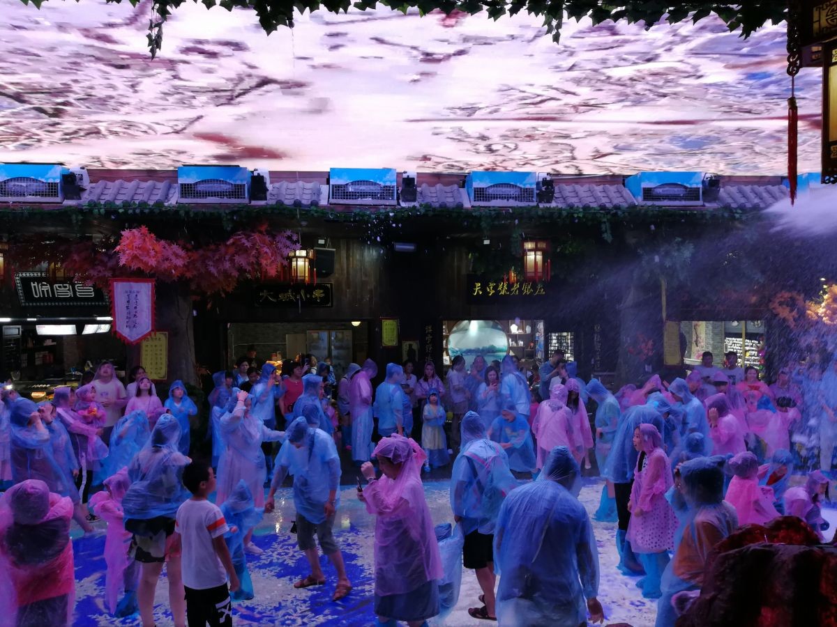 德爾制冷 中茂城飄雪暴雪項目