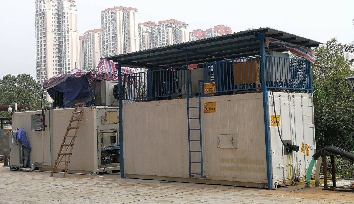 德爾制冷 中茂城飄雪暴雪項目